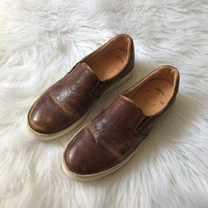 Bed Stu Hermione Leather Slip On Sneakers Size 6